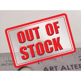 914.5 -O Scale Overland diesel airhorn,paired 2F, on mounting post; 29/64L x 15/64w x 15/64h - Pkg. 1